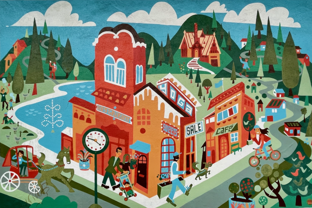 Montclair Village mural